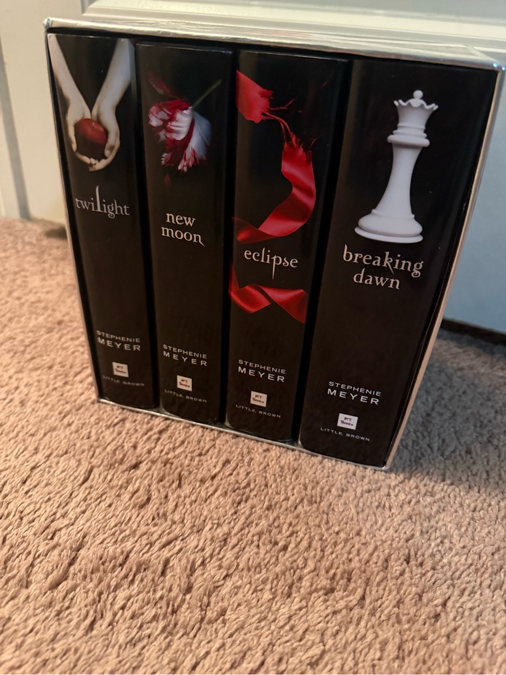 Twilight Series Box Set - Black with Red Accents